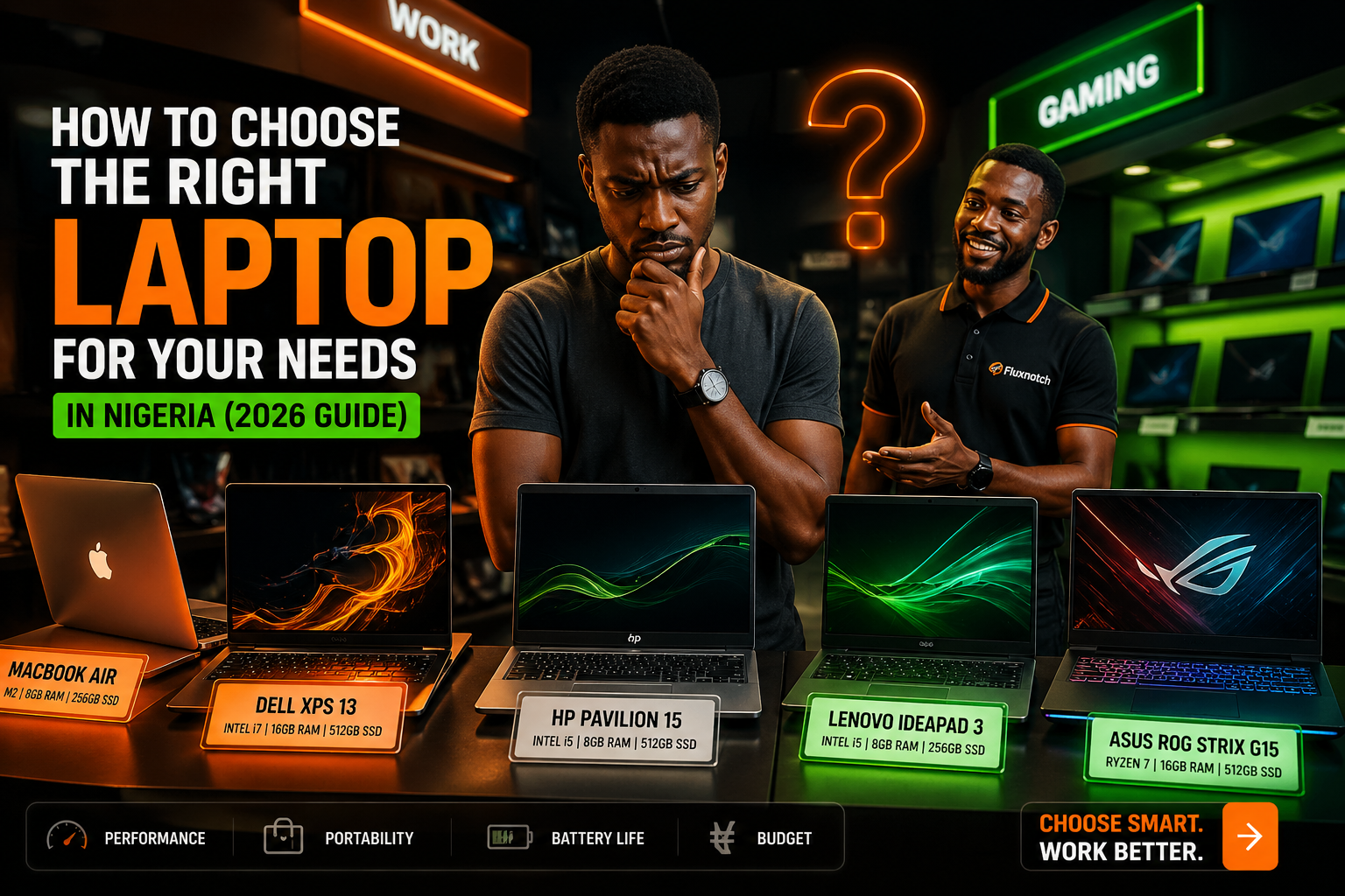 How to Choose the Right Laptop for Your Needs in Nigeria (2026 Guide)