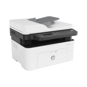 HP LaserJet MFP 137fnw All-in-One Monochrome Laser Printer – Print, Scan, Copy, Fax, Wireless & Ethernet (PN 4ZB84A)