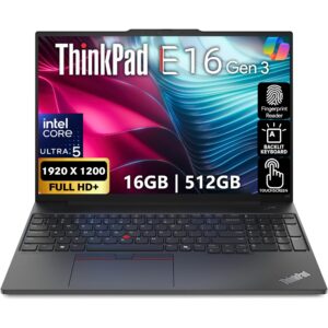 Lenovo ThinkPad E16 G3 (22AY0000UE) – Core Ultra 5, 16GB RAM, 512GB SSD