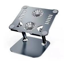 Adjustable Swivel Laptop Stand with Dual Cooling Fans – Model YL-906