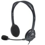 Logitech H111 Stereo Headset – Clear Audio & Noise-Reducing Mic (981-000593)