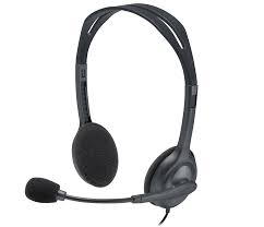 Logitech H111 Stereo Headset – Clear Audio & Noise-Reducing Mic (981-000593)