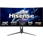 Hisense 34G6Q 34-inch Curved WQHD Gaming Monitor | 240Hz | HDR400 | AMD FreeSync™