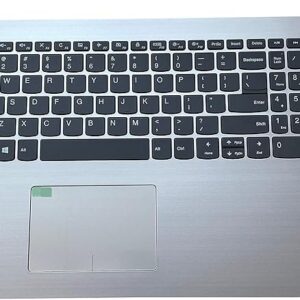 Replacement for Lenovo IdeaPad 320-15 / 330-15 Laptop Upper Case Palmrest Keyboard Touchpad Assembly Silver