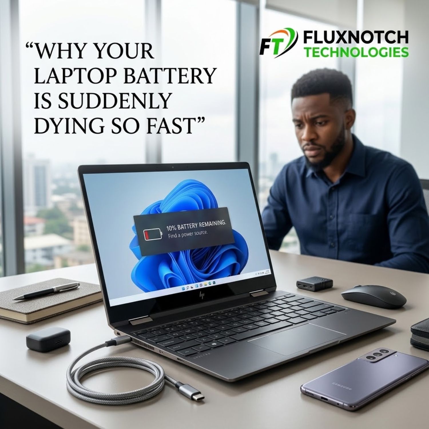 Why Your Laptop Battery Is Suddenly Dying So Fast
